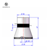 High Frequency 28KHZ Ultrasonic Transducer 60W For Cleaning