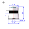 ERASONIC 160Khz 60W Ultrasonic Cleaning Transducer 