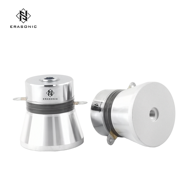 Black Ceramics Ultrasonic Transducer 28KHZ 120W With Hole For Cleaning