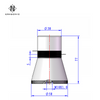 Ultrasonic Cleaning Transducer 25K 60W Black Ceramics