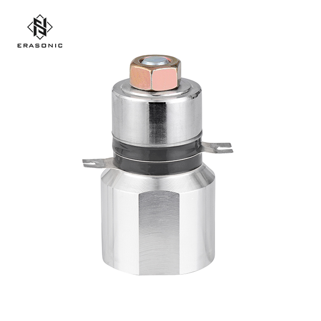 Japan Market Black Ceramics Column Ultrasonic Transducer 70Khz 30W For Cleaning
