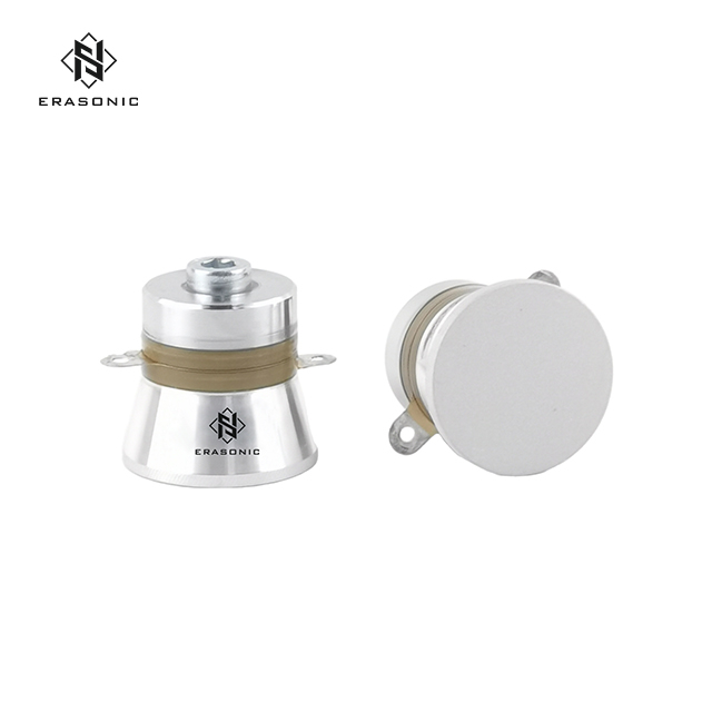 ERASONIC 60W 40Khz Cleaning Ultrasonic Transducer Cleaner High Frequency Yellow Ceramics Without Hole