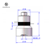 ERASONIC 60W 68Khz Cleaner Ultrasonic Transducer 